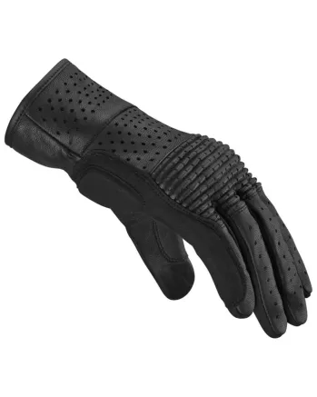 Кожени ръкавици SPIDI RUDE PERFORATED BLACK