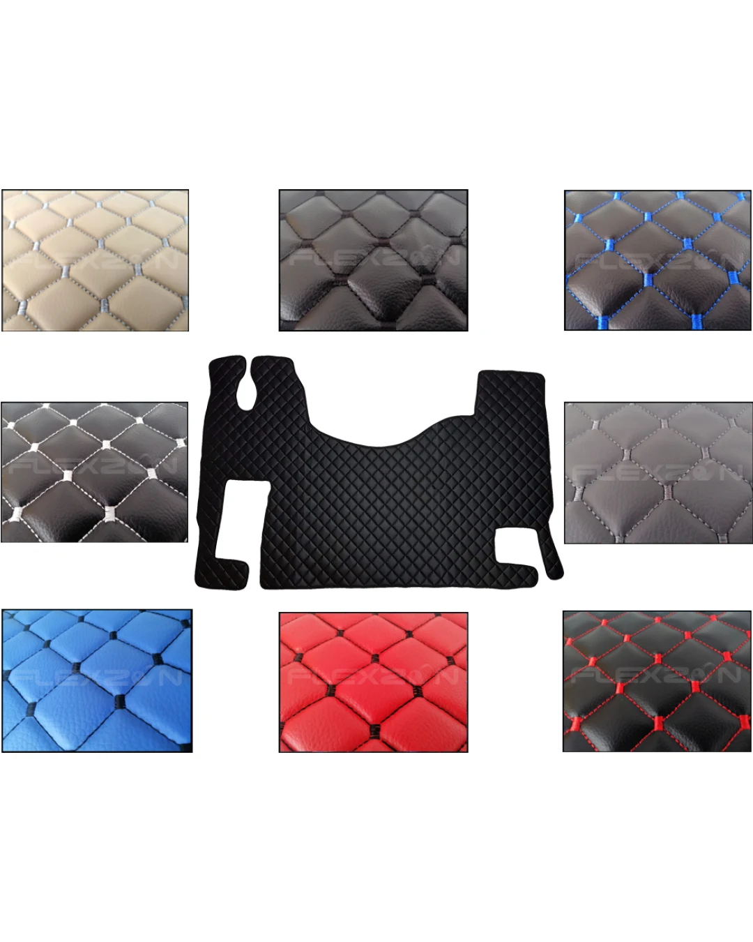 Кожени Стелки За Мерцедес Актрос МП3 Mercedes Actros MP3 , Автоматик, Равен Под, Еко Кожа, Капитонирани, Лукс Качество, Различни Цветове