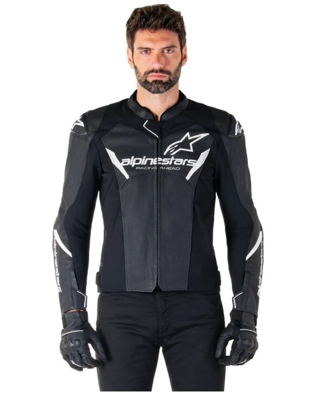 КОЖЕНО МОТО ЯКЕ ALPINESTARS Faster v3 Airflow BLK/White