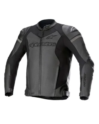 Кожено мото яке ALPINESTARS GP Force Airflow BLACK/BLACK