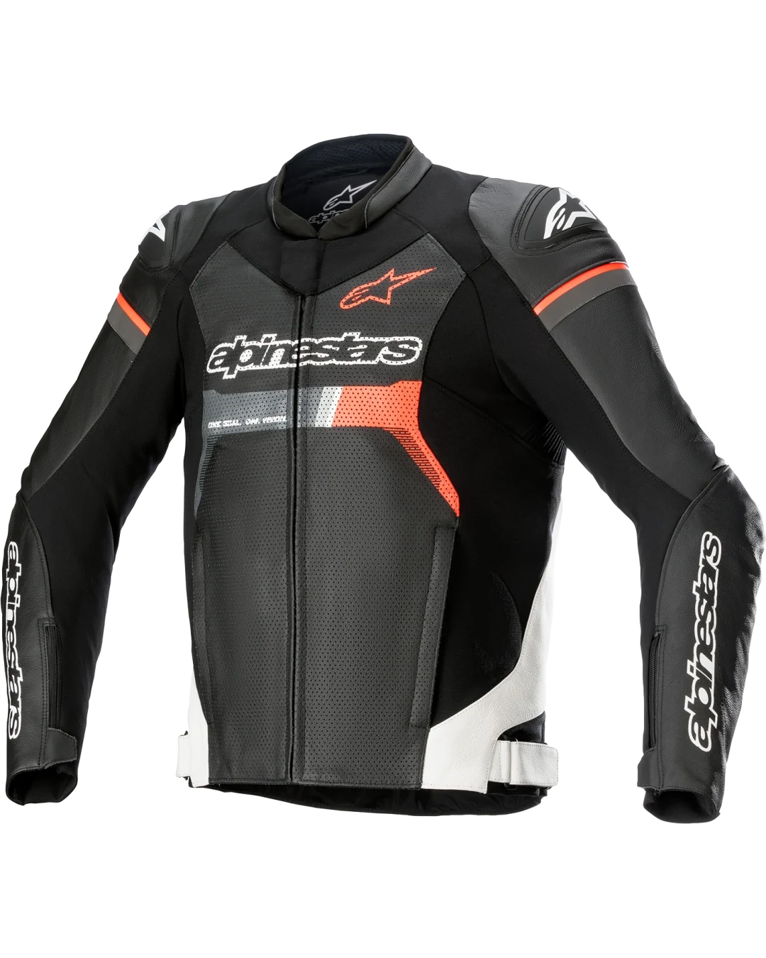 Кожено мото яке ALPINESTARS GP Force Airflow BWR