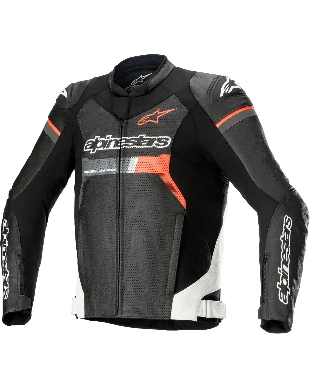 Кожено мото яке ALPINESTARS GP Force Airflow BWR
