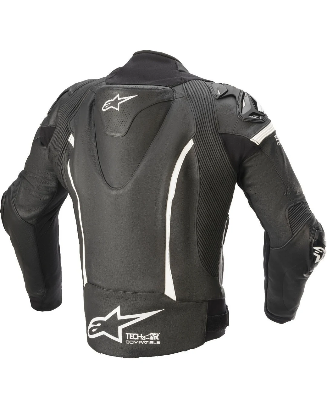 Кожено мото яке ALPINESTARS GP PRO V2 TECH-AIR BLACK/WHITE