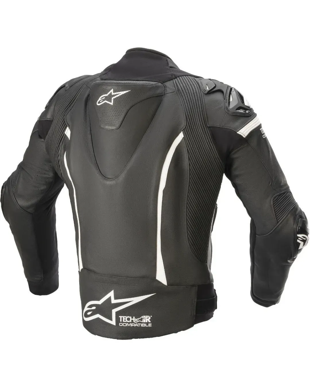 Кожено мото яке ALPINESTARS GP PRO V2 TECH-AIR BLACK/WHITE