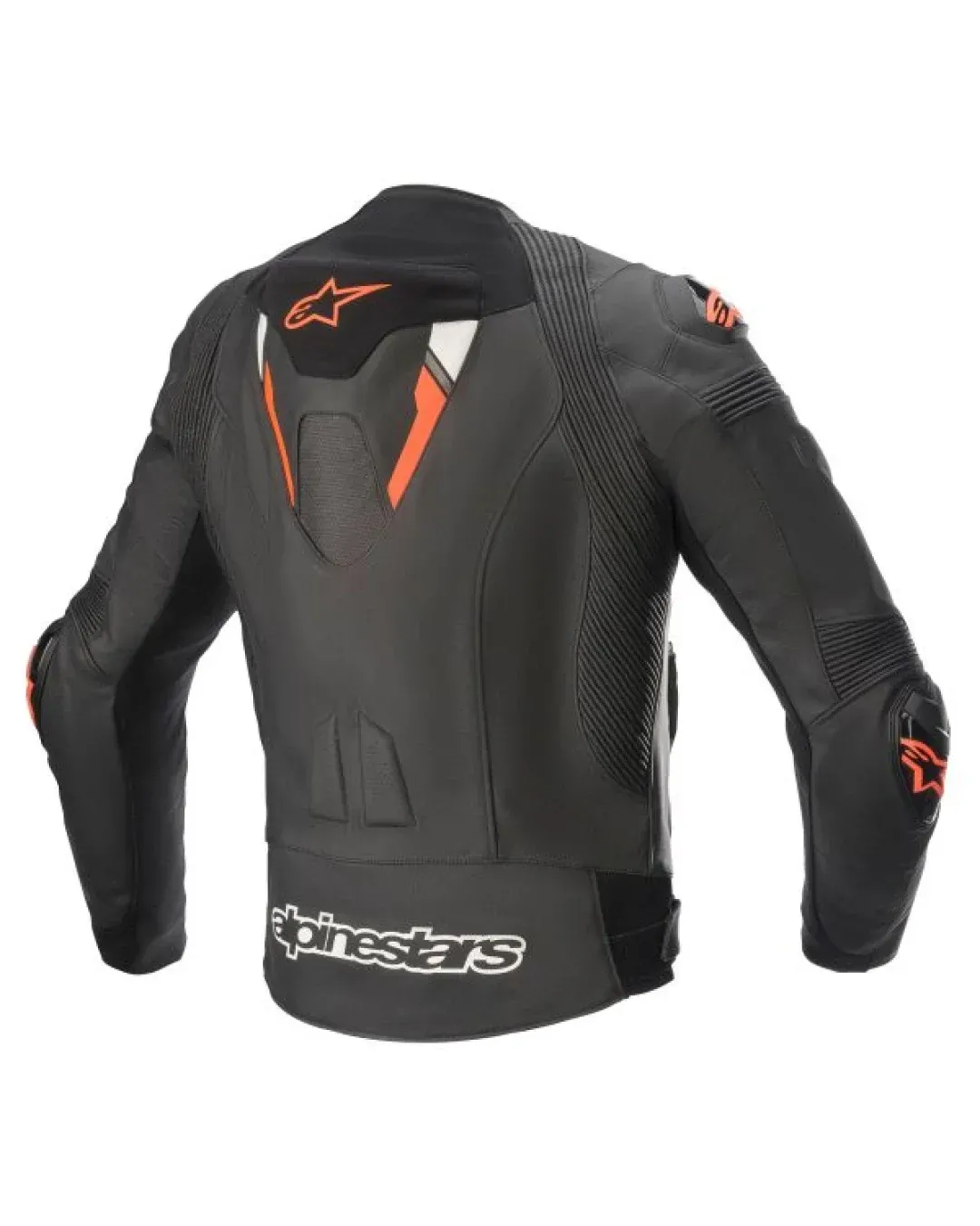 Кожено мото яке ALPINESTARS MISSILE V2 IGNITION BLACK/FLUO RED