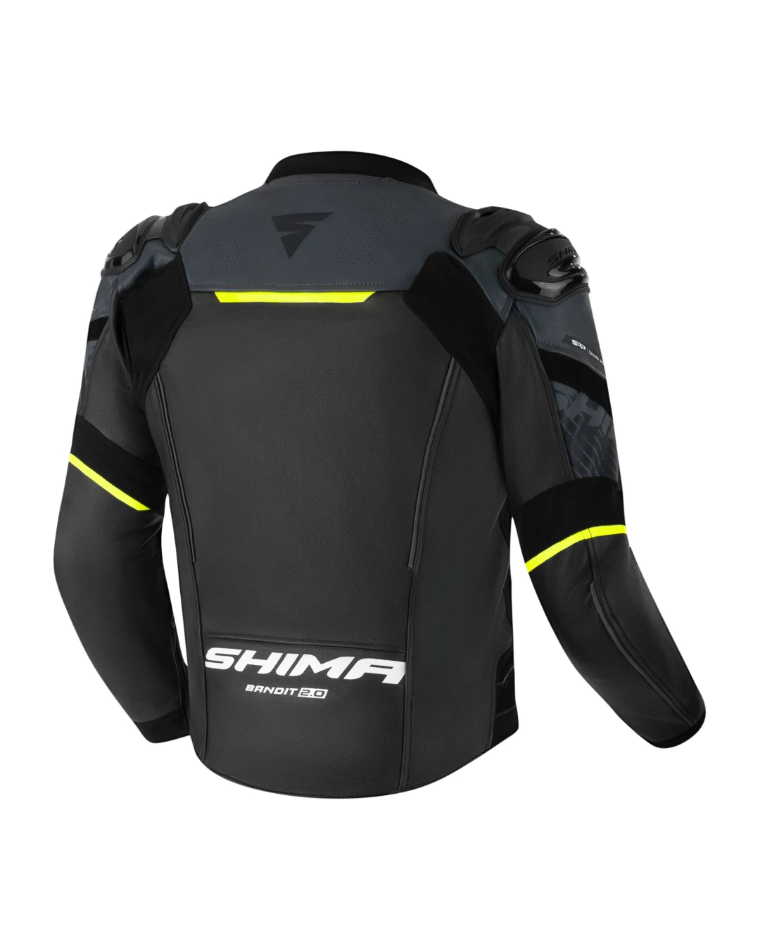 Кожено мото яке SHIMA BANDIT 2.0 FLUO