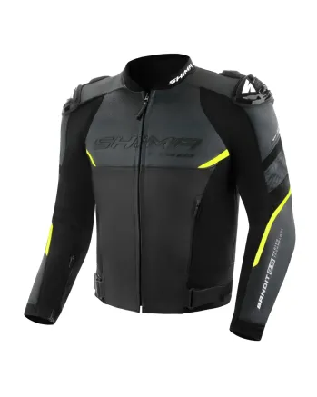 Кожено мото яке SHIMA BANDIT 2.0 FLUO