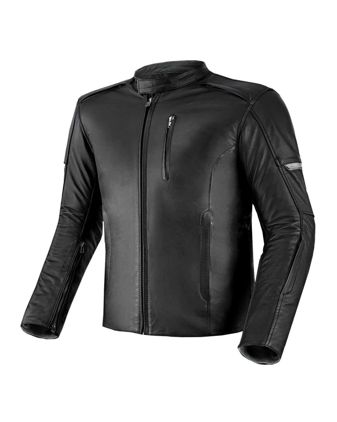 Кожено мото яке SHIMA HUNTER PLUS 2.0 BLACK