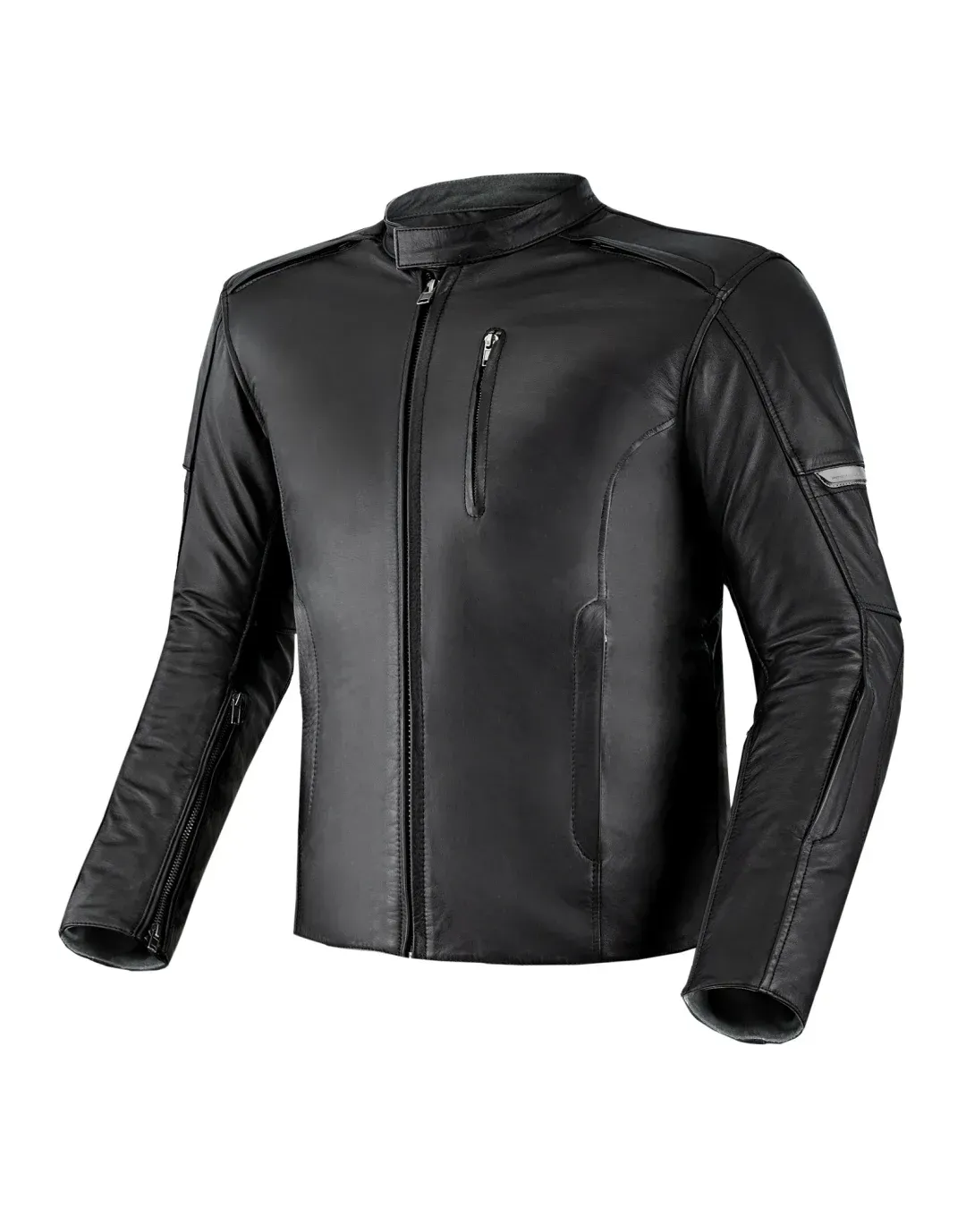 Кожено мото яке SHIMA HUNTER PLUS 2.0 BLACK