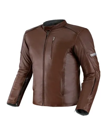 Кожено мото яке SHIMA HUNTER PLUS 2.0 BROWN