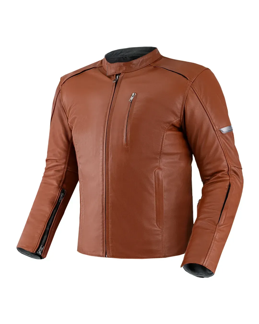 Кожено мото яке SHIMA HUNTER PLUS 2.0 LIGHT BROWN