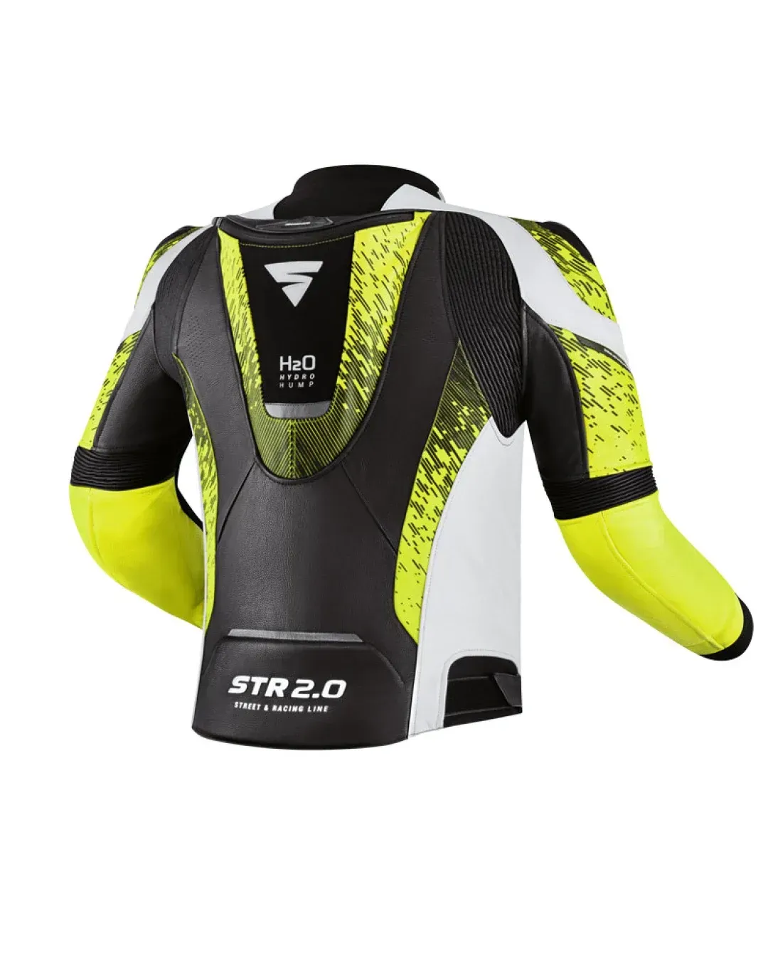 Кожено мото яке SHIMA STR 2.0 FLUO