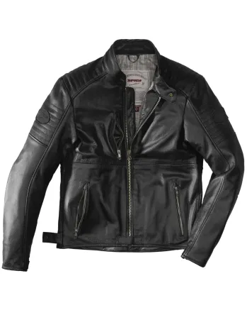 Кожено мото яке SPIDI CLUBBER Extreme black