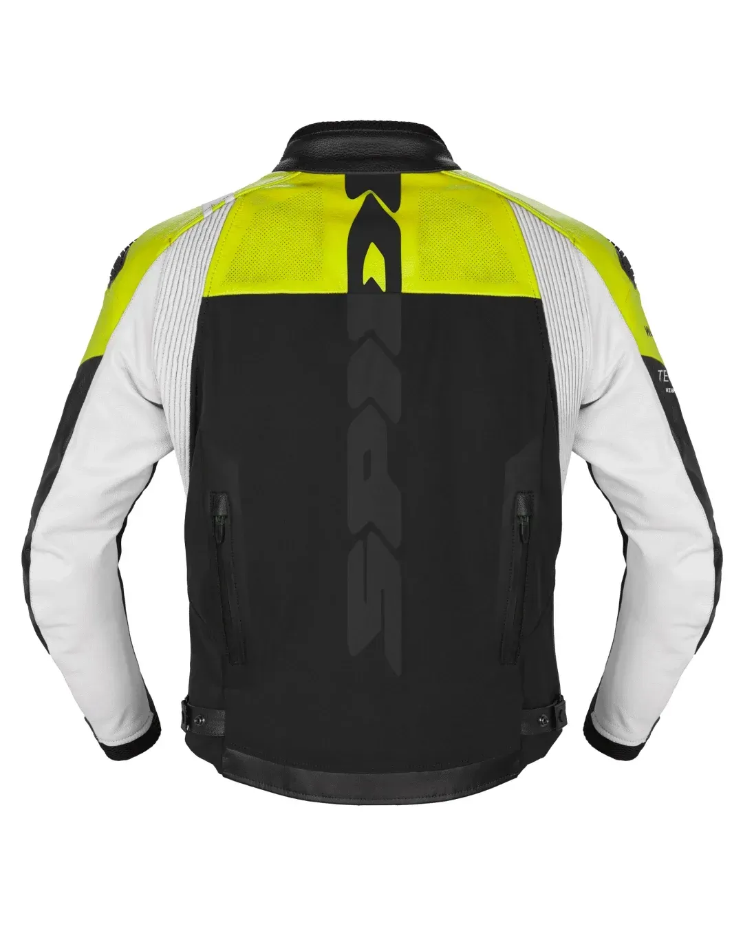 Кожено мото яке SPIDI DP PROGRESSIVE HYBRID PERFORATED Black/Fluo