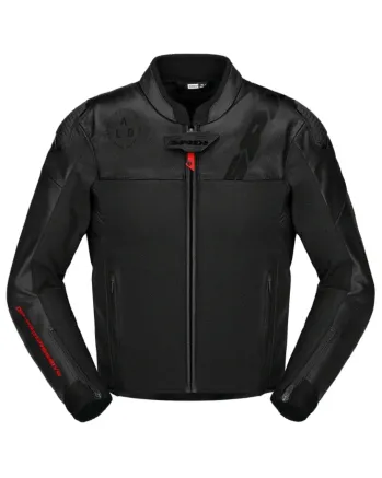 Кожено мото яке SPIDI DP PROGRESSIVE HYBRID PERFORATED BLACK
