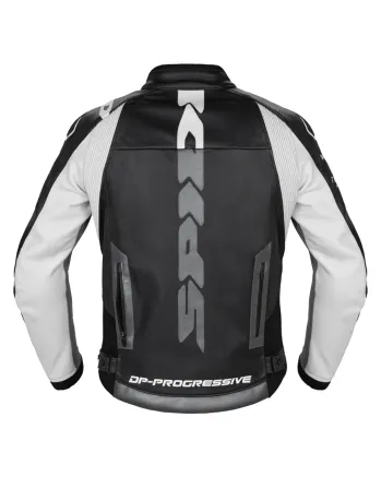 Кожено мото яке SPIDI DP PROGRESSIVE LEATHER Black/White