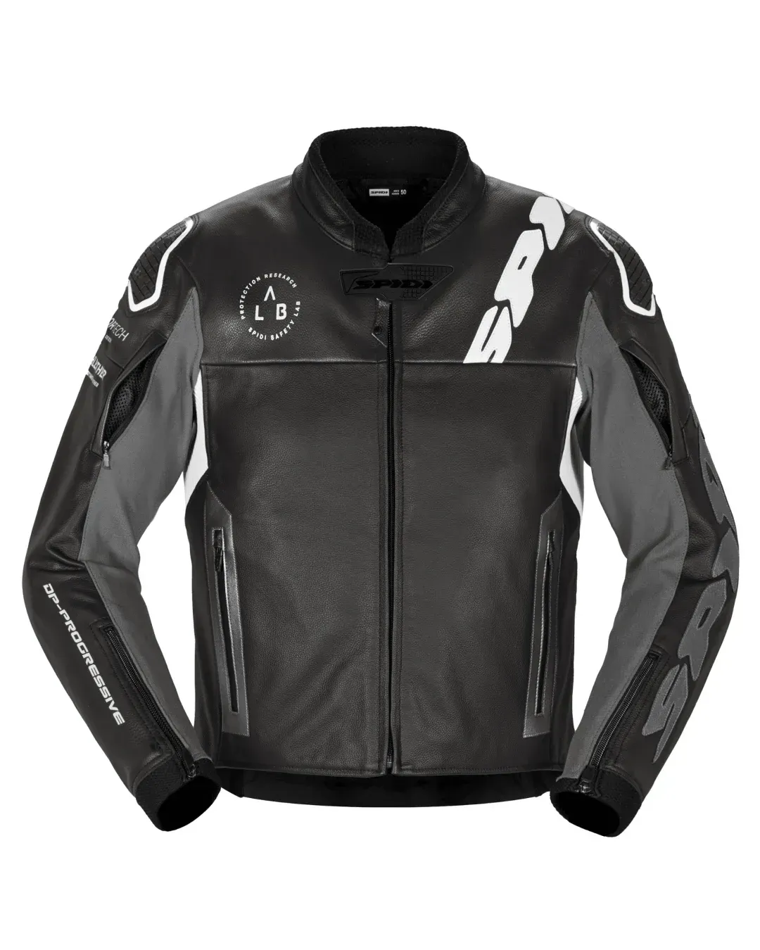 Кожено мото яке SPIDI DP PROGRESSIVE LEATHER Black/White