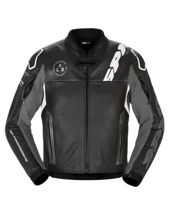 Кожено мото яке SPIDI DP PROGRESSIVE LEATHER Black/White