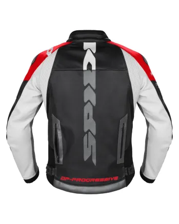 Кожено мото яке SPIDI DP PROGRESSIVE LEATHER Red