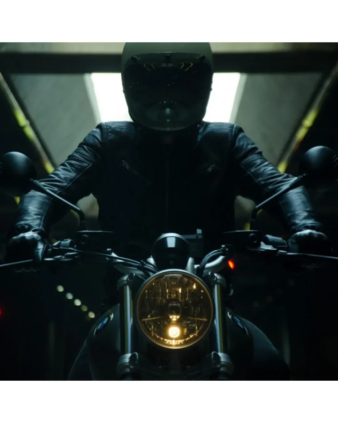 Кожено мото яке SPIDI GARAGE BLACK