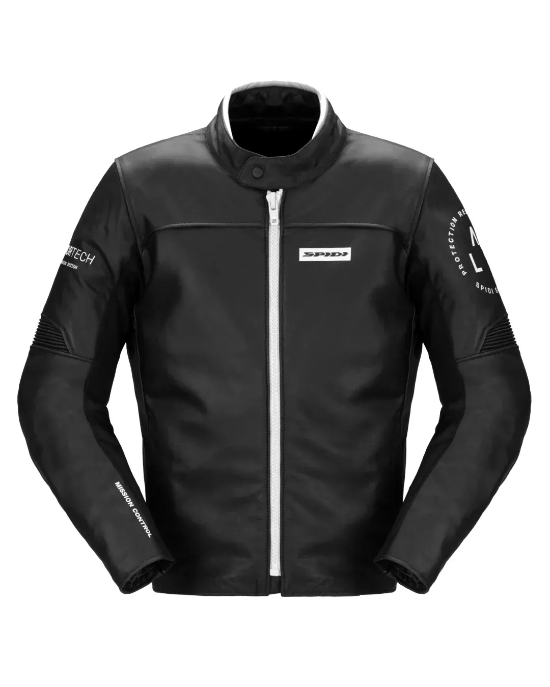 Кожено мото яке SPIDI Genesis Black/White
