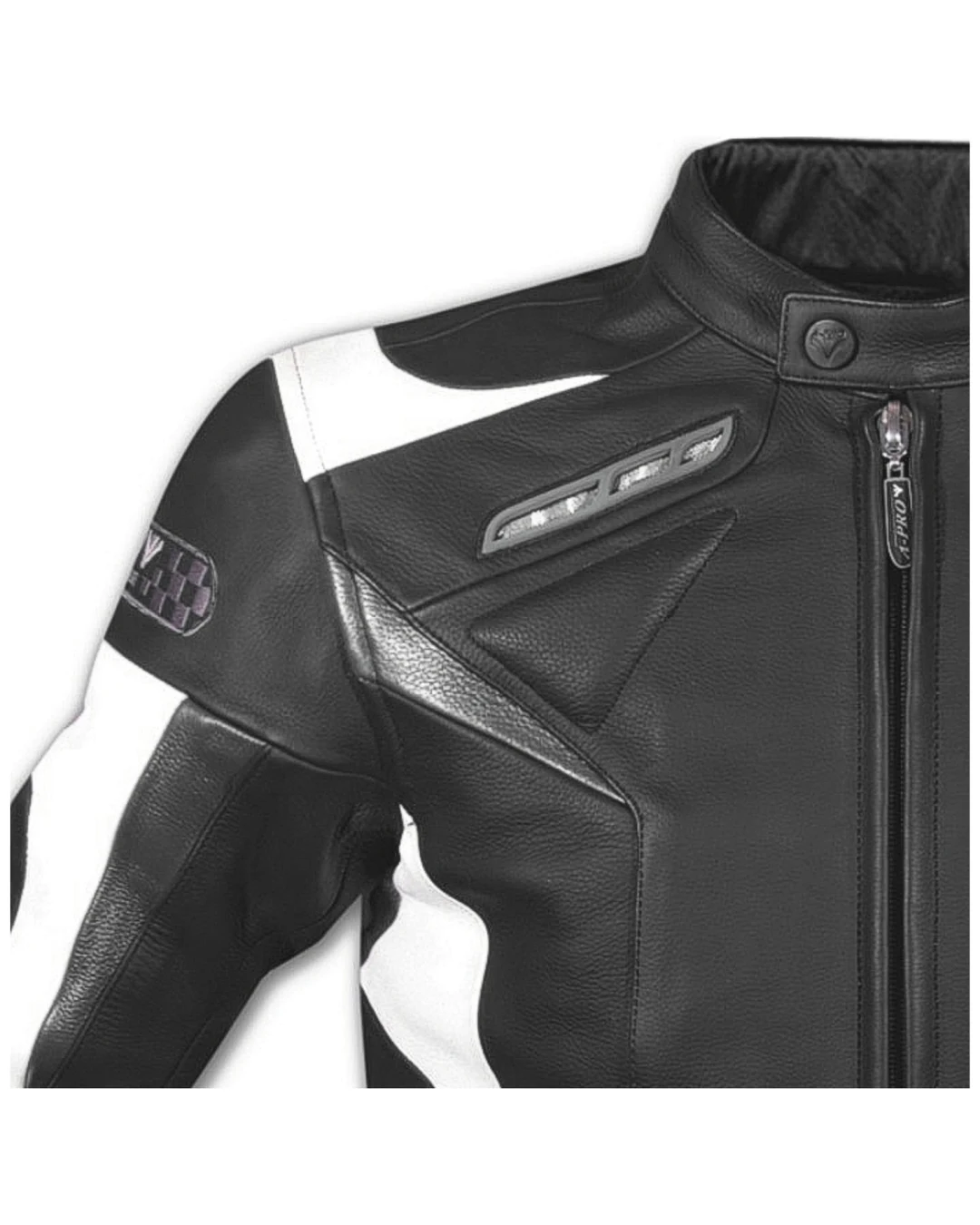 Кожено яке A-PRO ARROW BLACK
