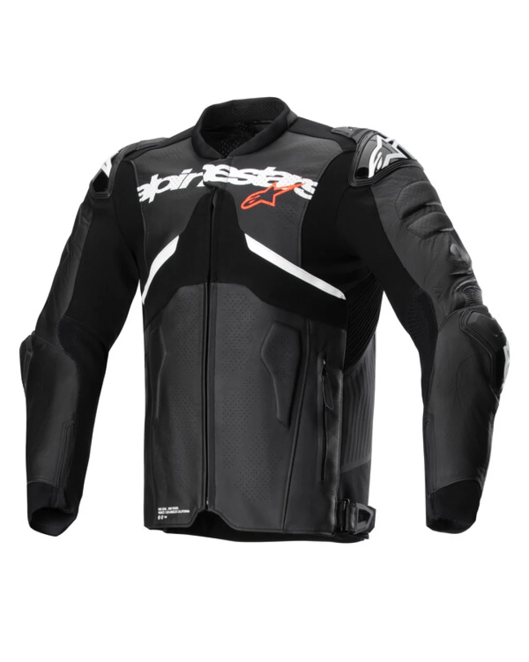 Кожено яке ALPINESTARS ATEM V5 BLACK/WHITE