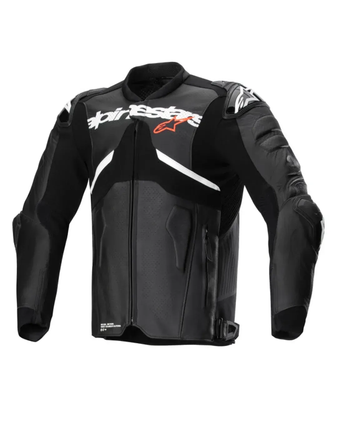 Кожено яке ALPINESTARS ATEM V5 BLACK/WHITE