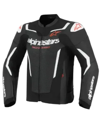 Кожено яке ALPINESTARS GP FORCE V2 AIR BK/WHT