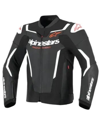 Кожено яке ALPINESTARS GP FORCE V2 BK/WHT