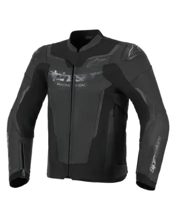 Кожено яке ALPINESTARS GP FORCE V2 BLACK/BLACK