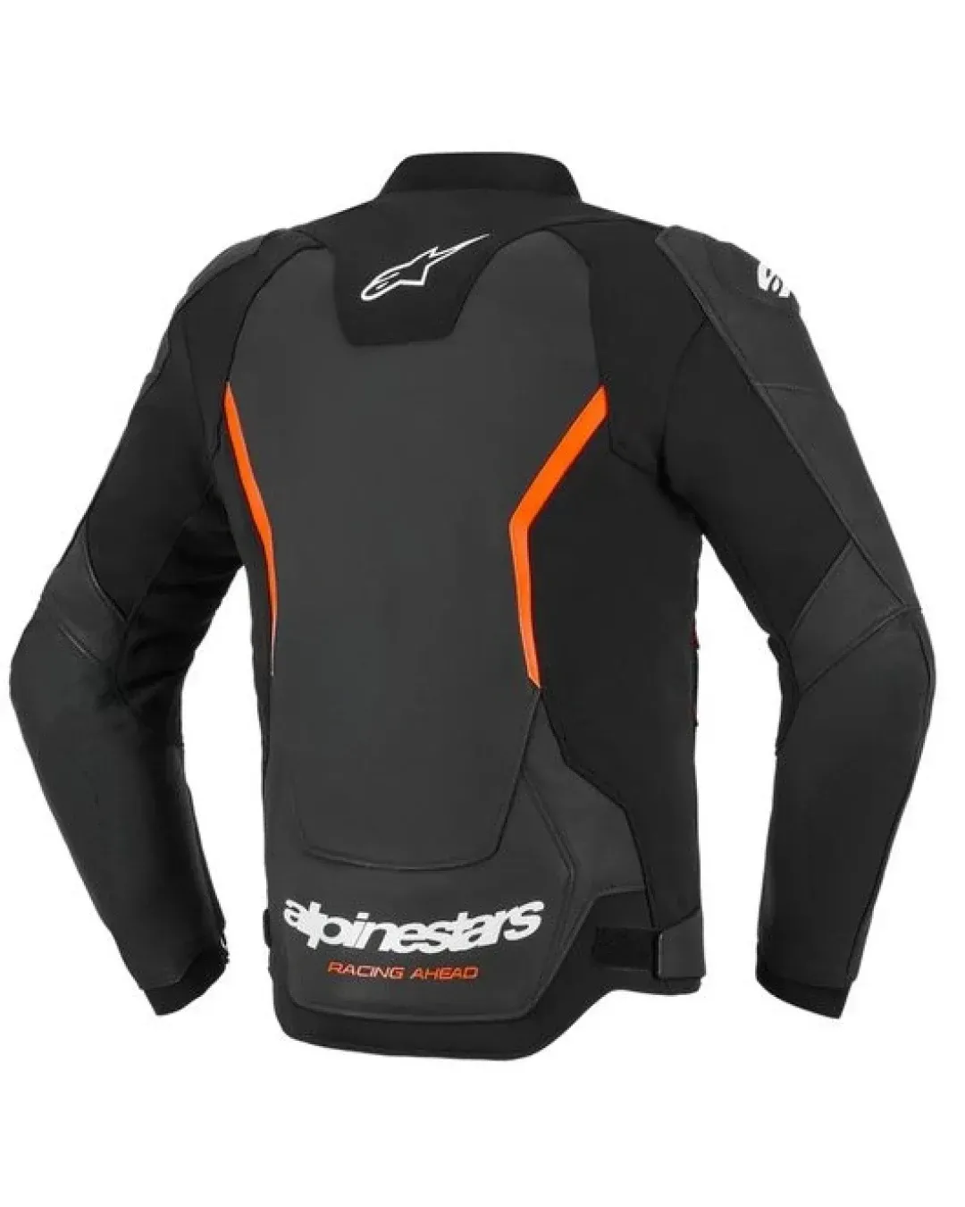 Кожено яке ALPINESTARS GP FORCE V2 BLACK/RED FLUO