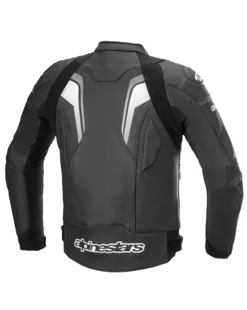 Кожено яке ALPINESTARS GP PLUS R V3 BLACK/WHITE