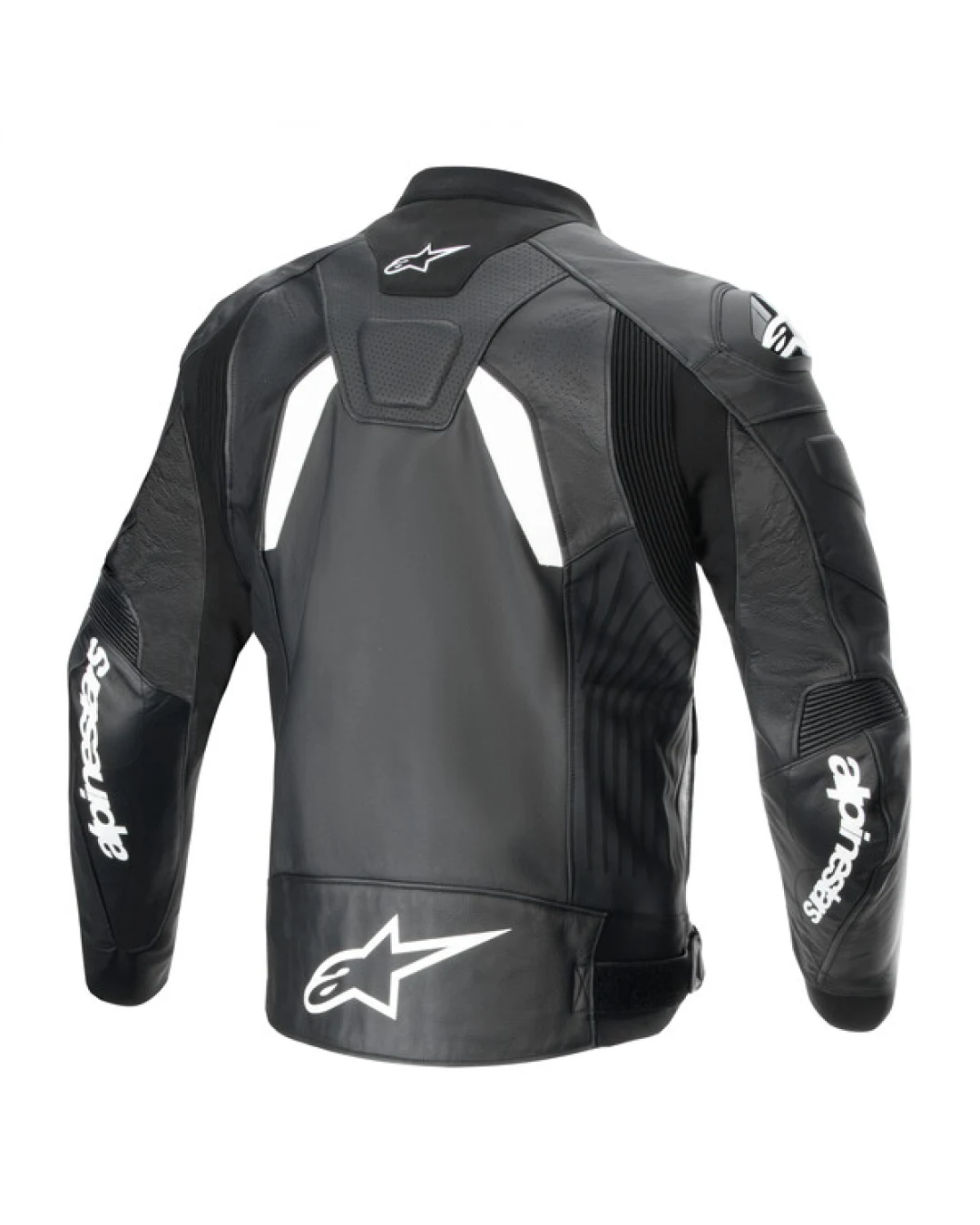 Кожено яке ALPINESTARS GP PLUS R V4 Airflow BLACK/WHITE
