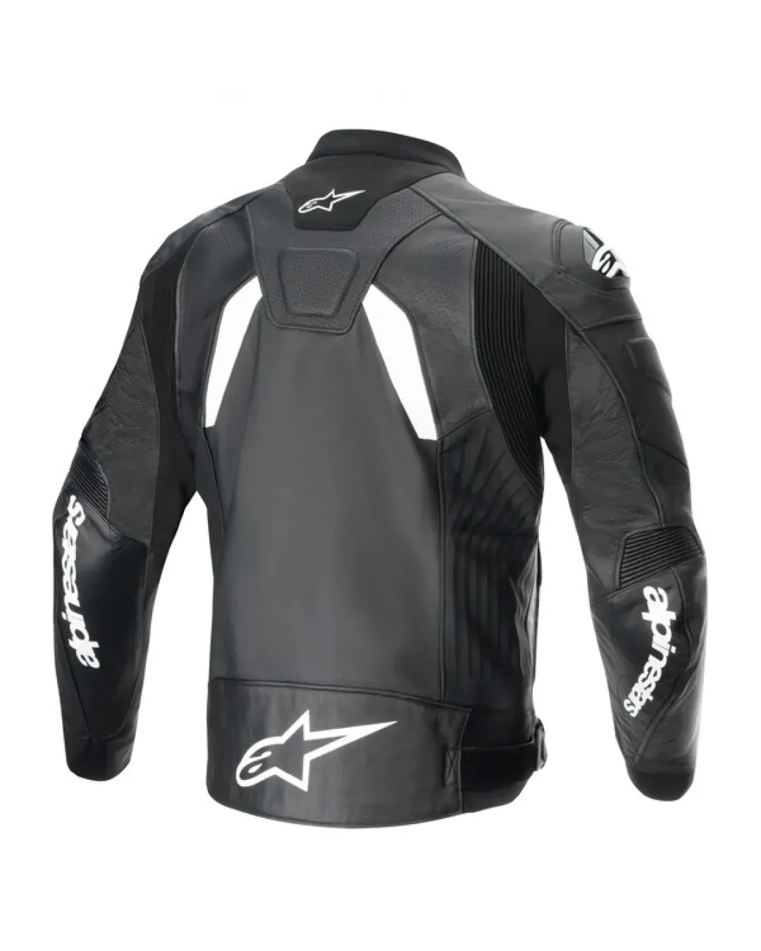Кожено яке ALPINESTARS GP PLUS R V4 Airflow BLACK/WHITE