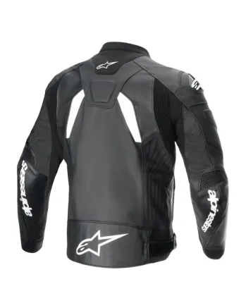Кожено яке ALPINESTARS GP PLUS R V4 Airflow BLACK/WHITE