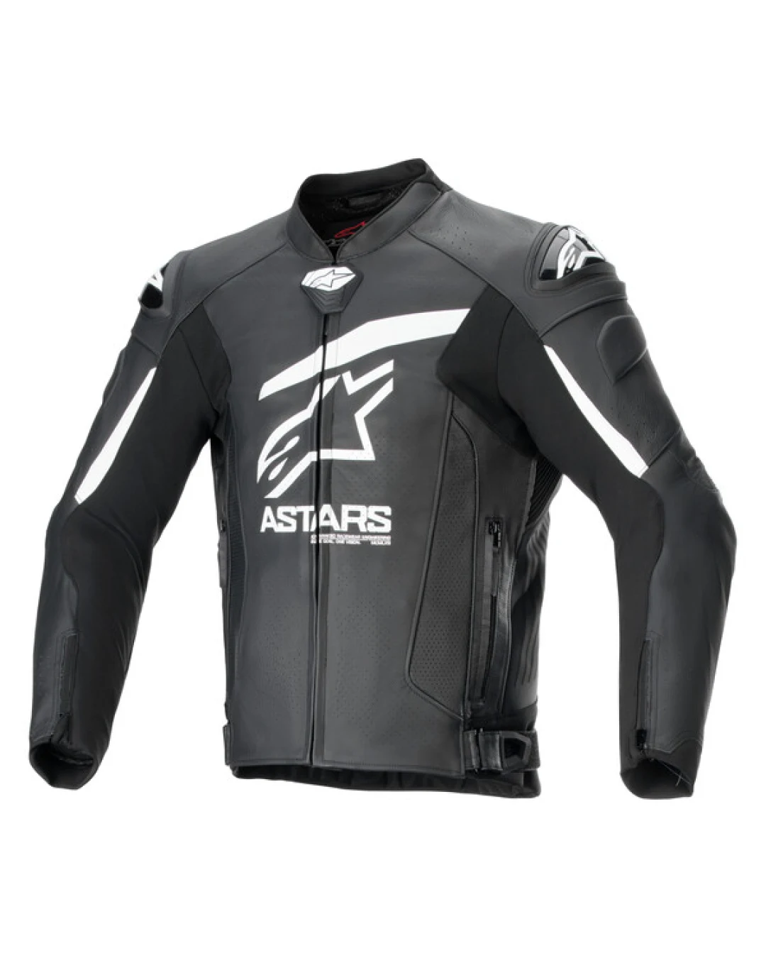 Кожено яке ALPINESTARS GP PLUS R V4 Airflow BLACK/WHITE