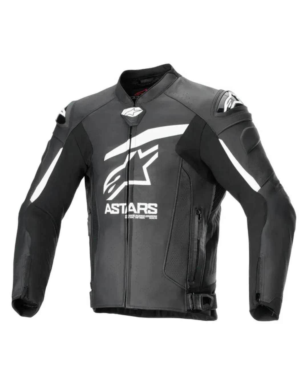 Кожено яке ALPINESTARS GP PLUS R V4 Airflow BLACK/WHITE