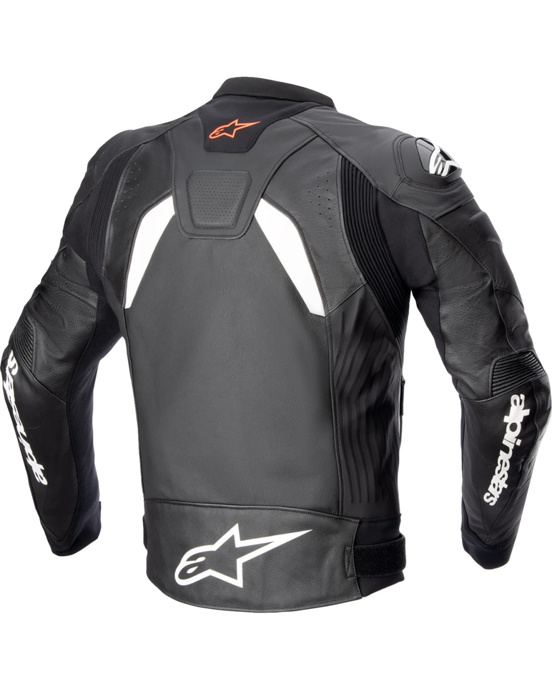Кожено яке ALPINESTARS GP PLUS R V4 BLACK/WHITE