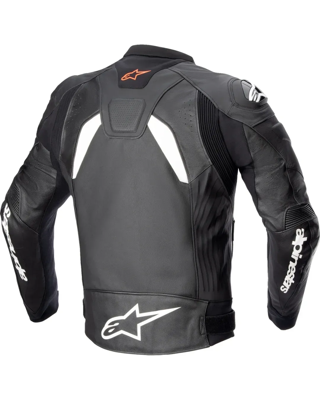 Кожено яке ALPINESTARS GP PLUS R V4 BLACK/WHITE