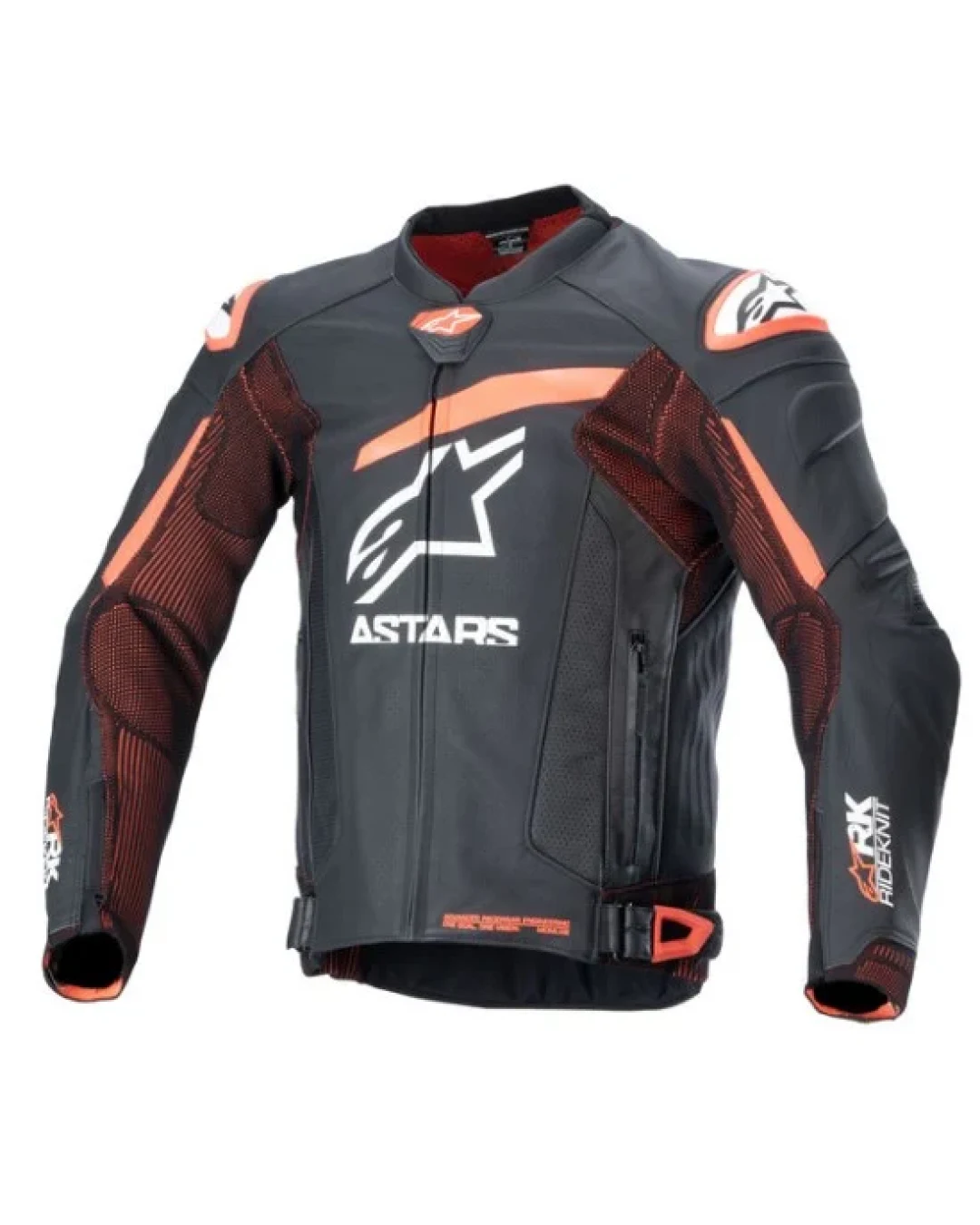Кожено яке ALPINESTARS GP PLUS R V4 RIDEKNIT BLACK/RED