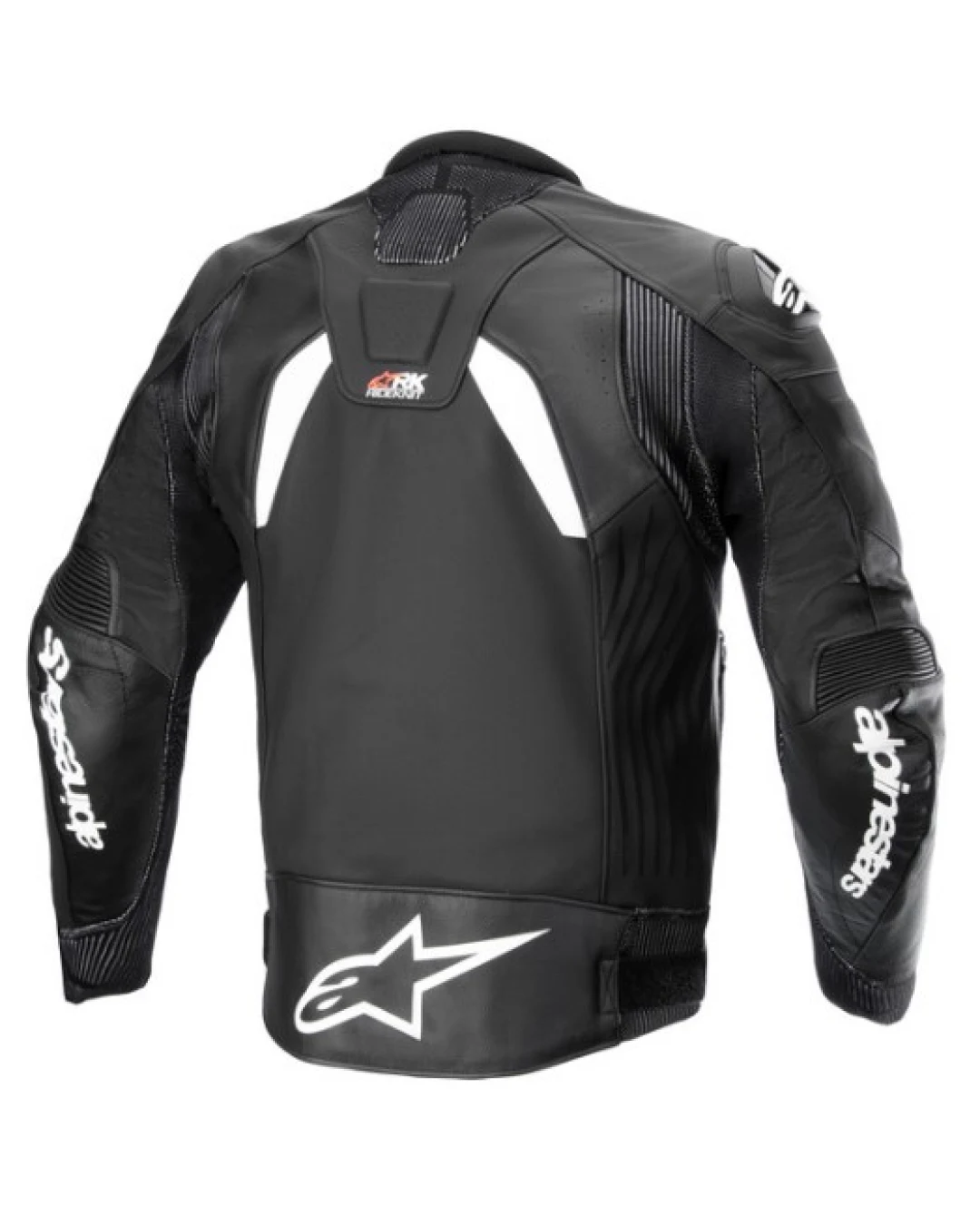 Кожено яке ALPINESTARS GP PLUS R V4 RIDEKNIT BLACK/WHITE