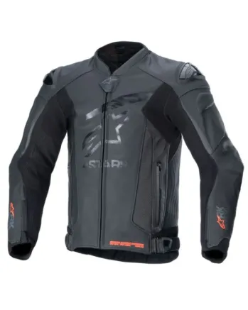 Кожено яке ALPINESTARS GP PLUS R V4 RIDEKNIT BLACK