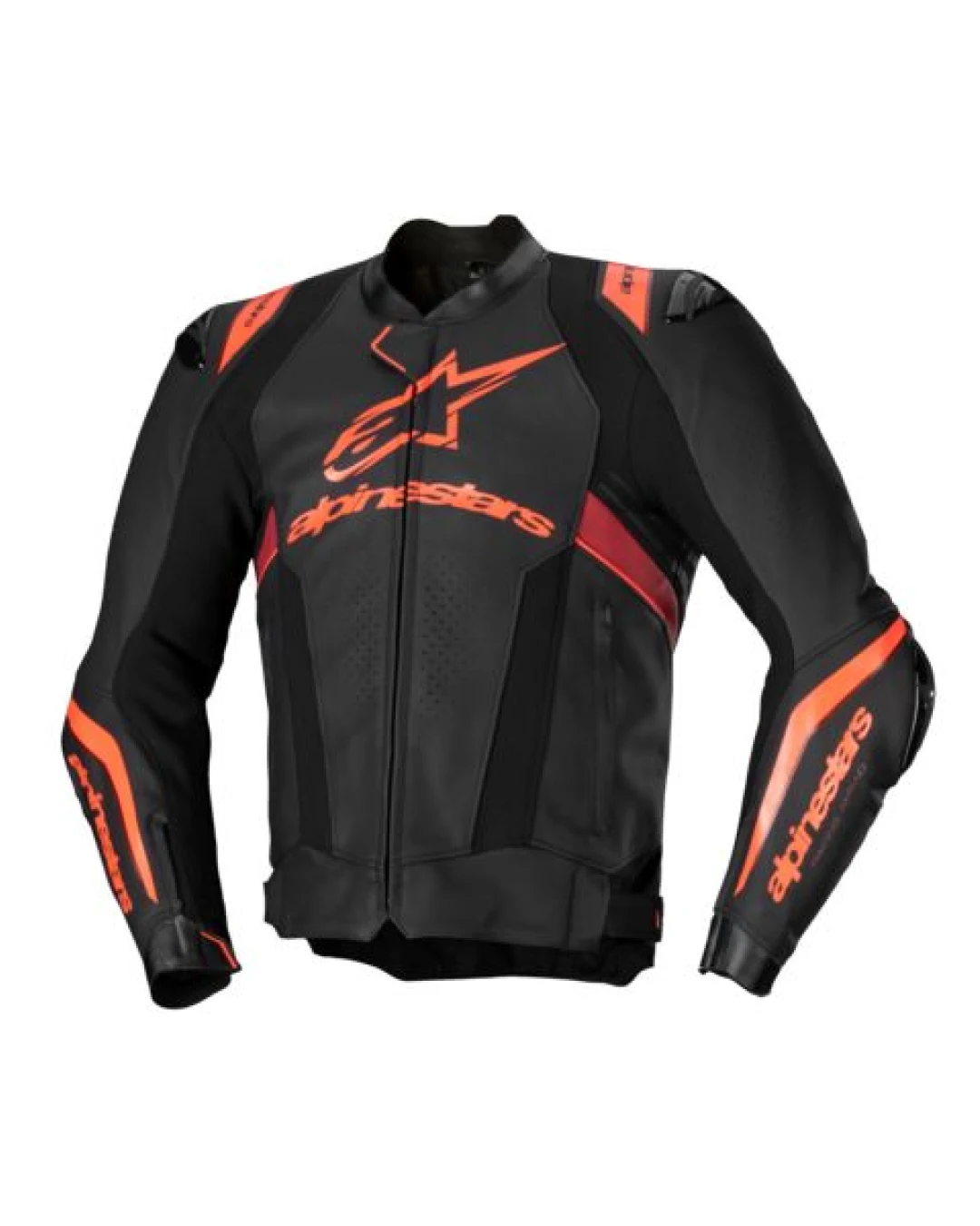 Кожено яке ALPINESTARS Missile V3 Ignition BLACK/RED