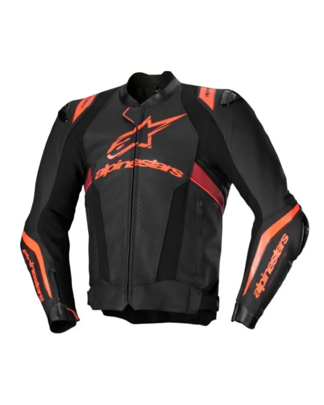 Кожено яке ALPINESTARS Missile V3 Ignition BLACK/RED