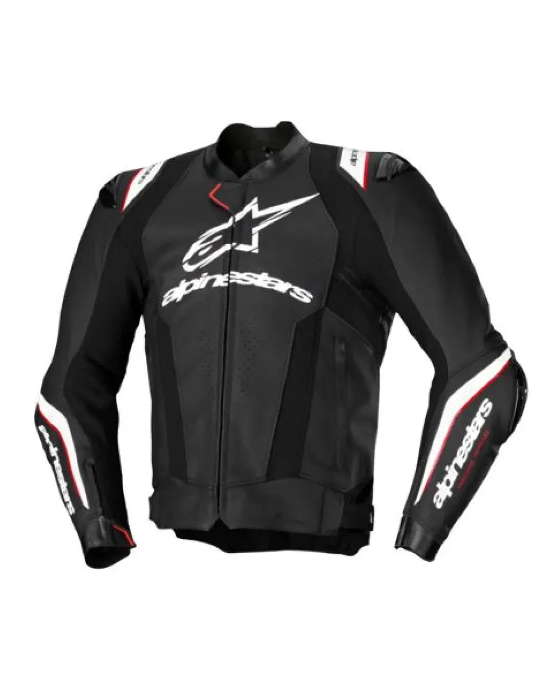 Кожено яке ALPINESTARS Missile V3 Ignition BLACK/WHITE