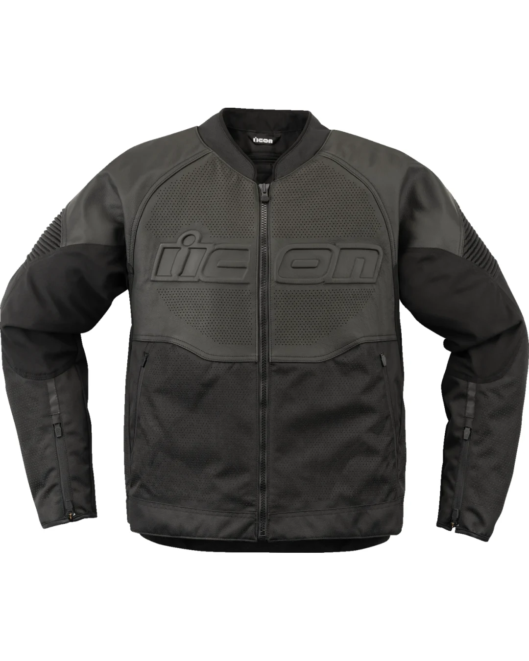 Кожено яке ICON Overlord3™ CE Leather BLACK