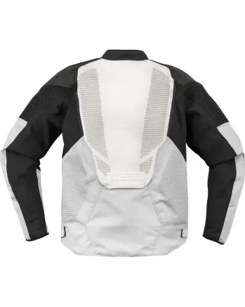 Кожено яке ICON Overlord3™ CE Leather WHITE