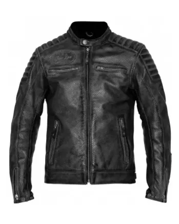 Кожено яке JOHN DOE STORM PERFORATED BLACK