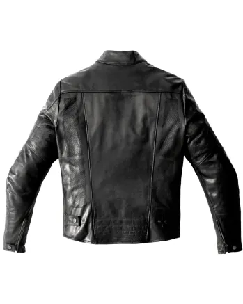 Кожено яке за мотор SPIDI GARAGE PERFORATED BLACK